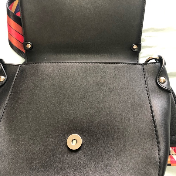 joanel small black crossbody faux leather - Picture 3 of 4